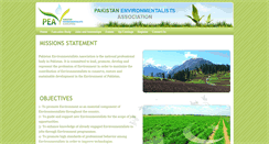 Desktop Screenshot of pea.org.pk