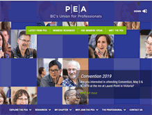Tablet Screenshot of pea.org
